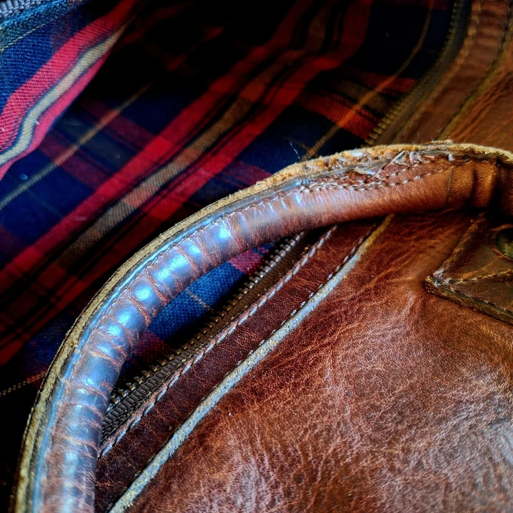 Vintage Will Leather Goods 1978 Cognac 
